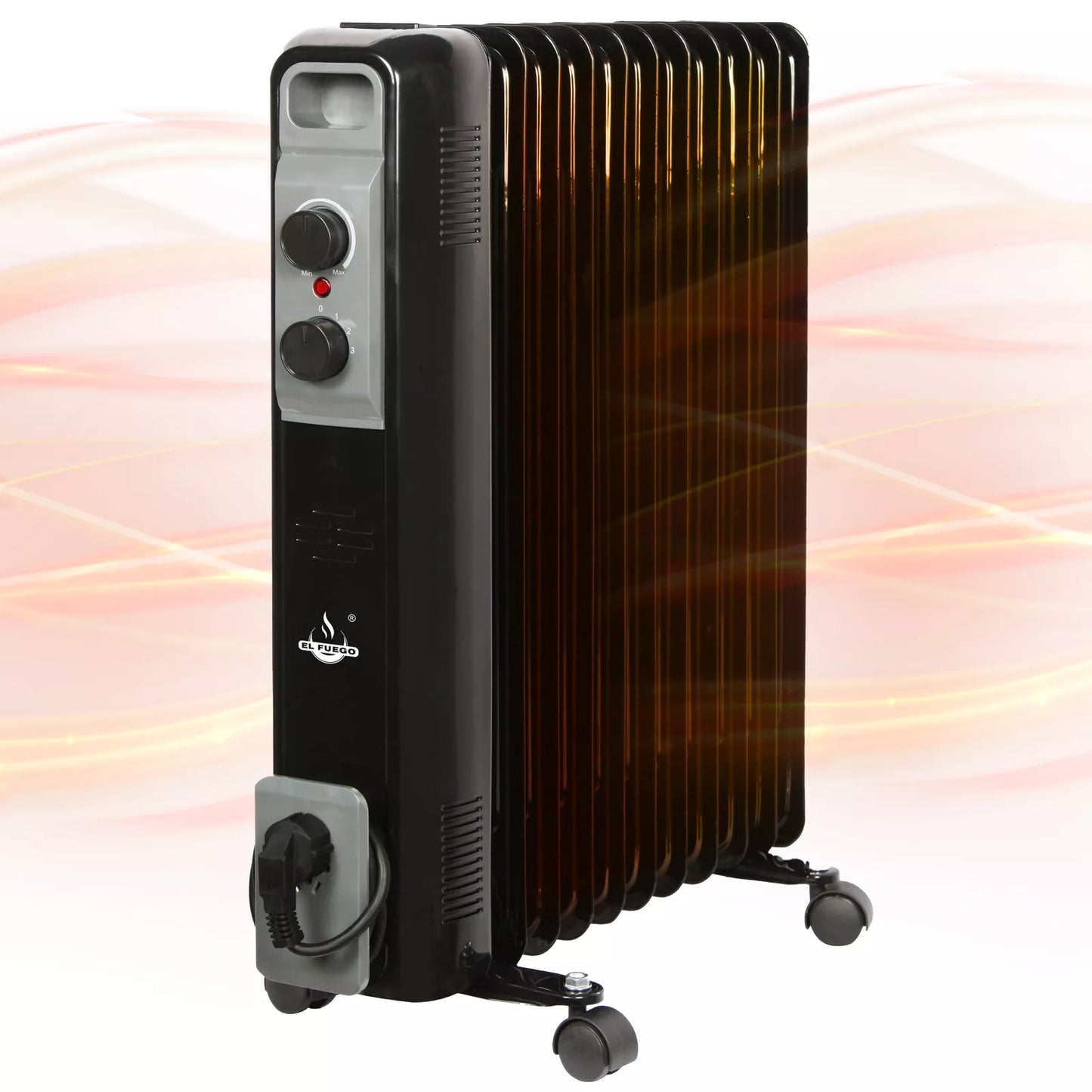Premium öljyjäähdytin öljylämmitys - 2500 W (B-Ware) - hätälämmitys - öljylämmitys