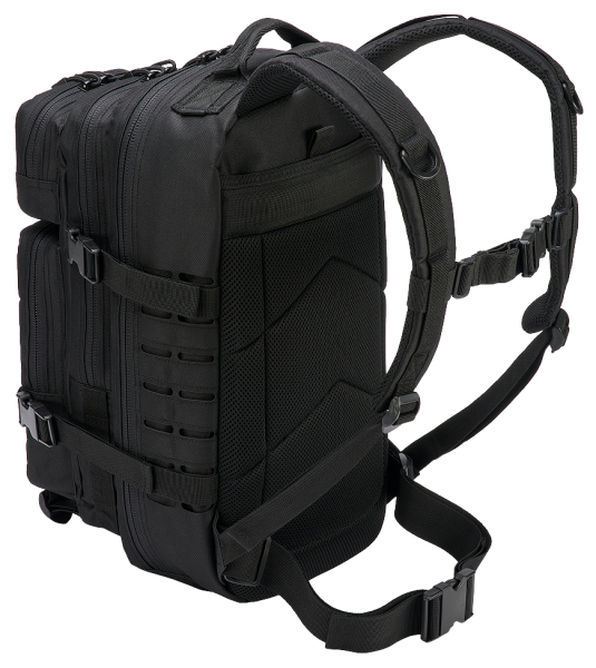 Reppu Molle US Combat Reppu Musta Tactical Lasercut PATCH medium