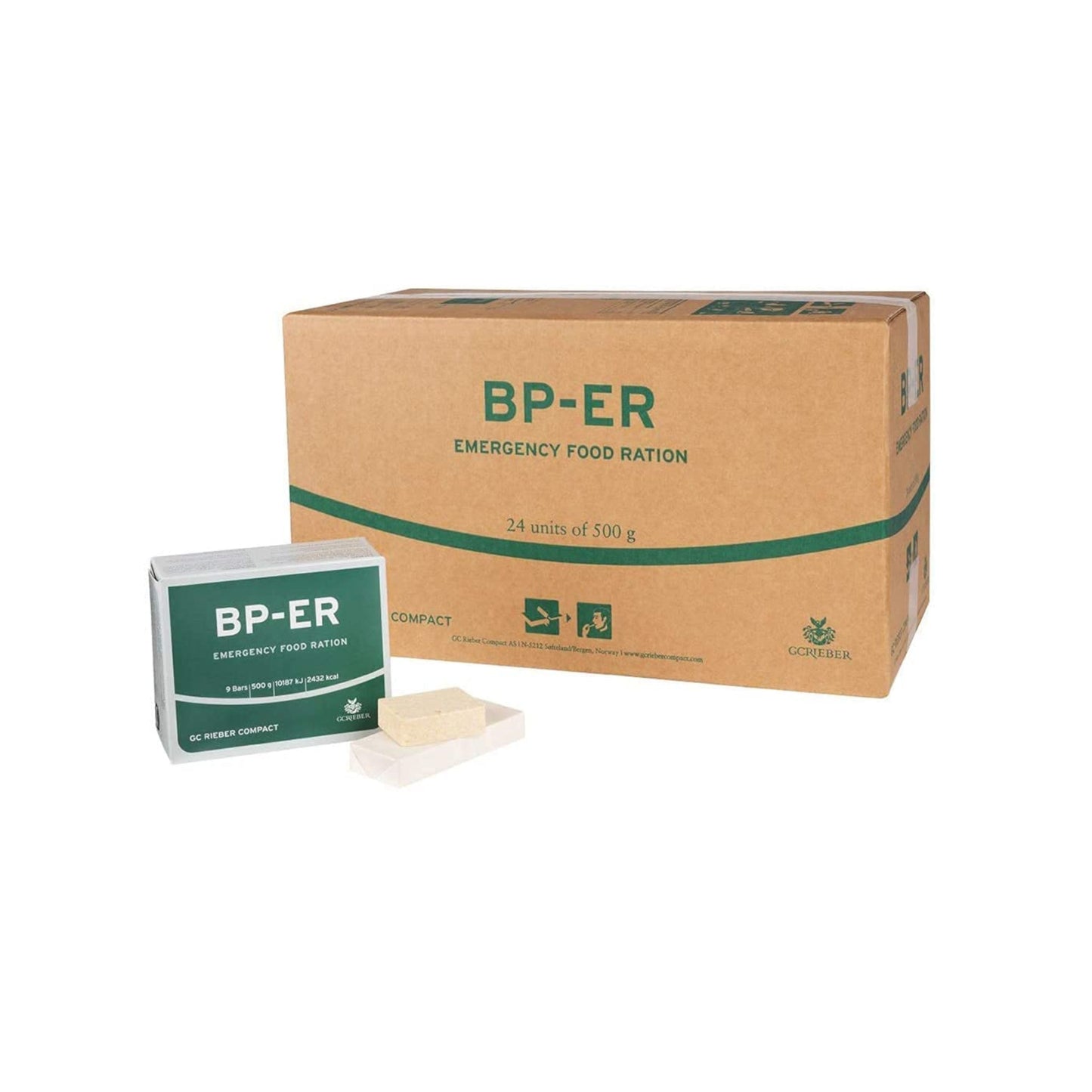 Emergency Ration BP-ER - Kompakti, kestävä, kevyt hätäannos BP-ER