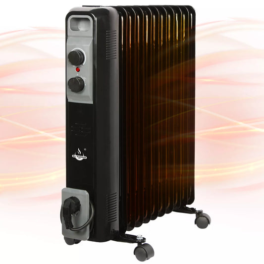 Premium öljyjäähdytin öljylämmitys - 2500 W (B-Ware) - hätälämmitys - öljylämmitys