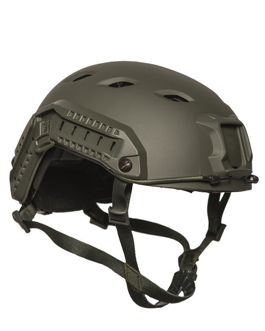 Us Helmet Paratrooper "Fast" W/Rail Olive