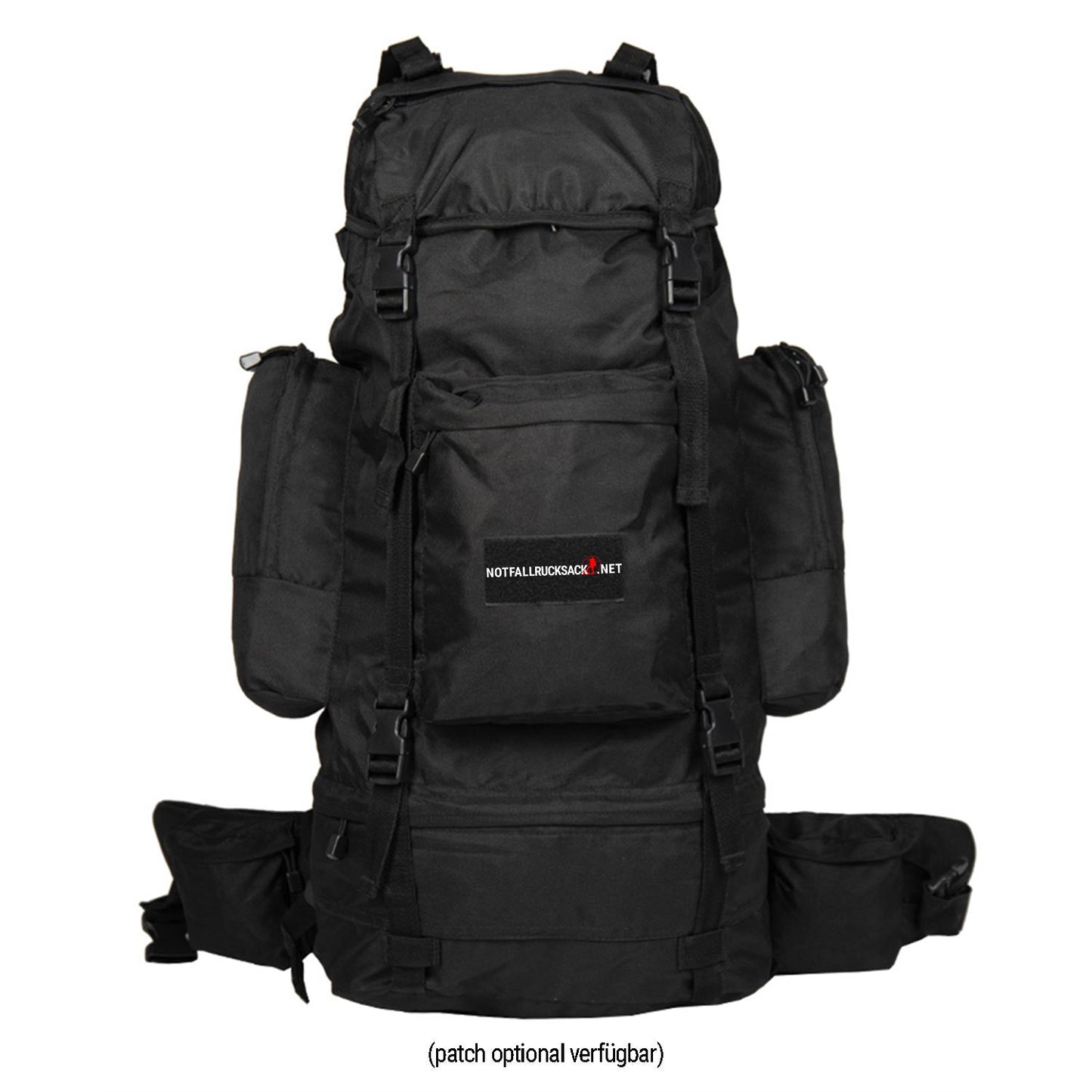 Emergency Backpack Premium Extended (kaksinkertainen ruoka-annos) - Täydellinen selviytymispakkaus aurinkoradiolla