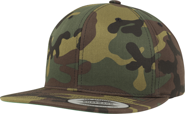 Camo klassinen snapback-lippis