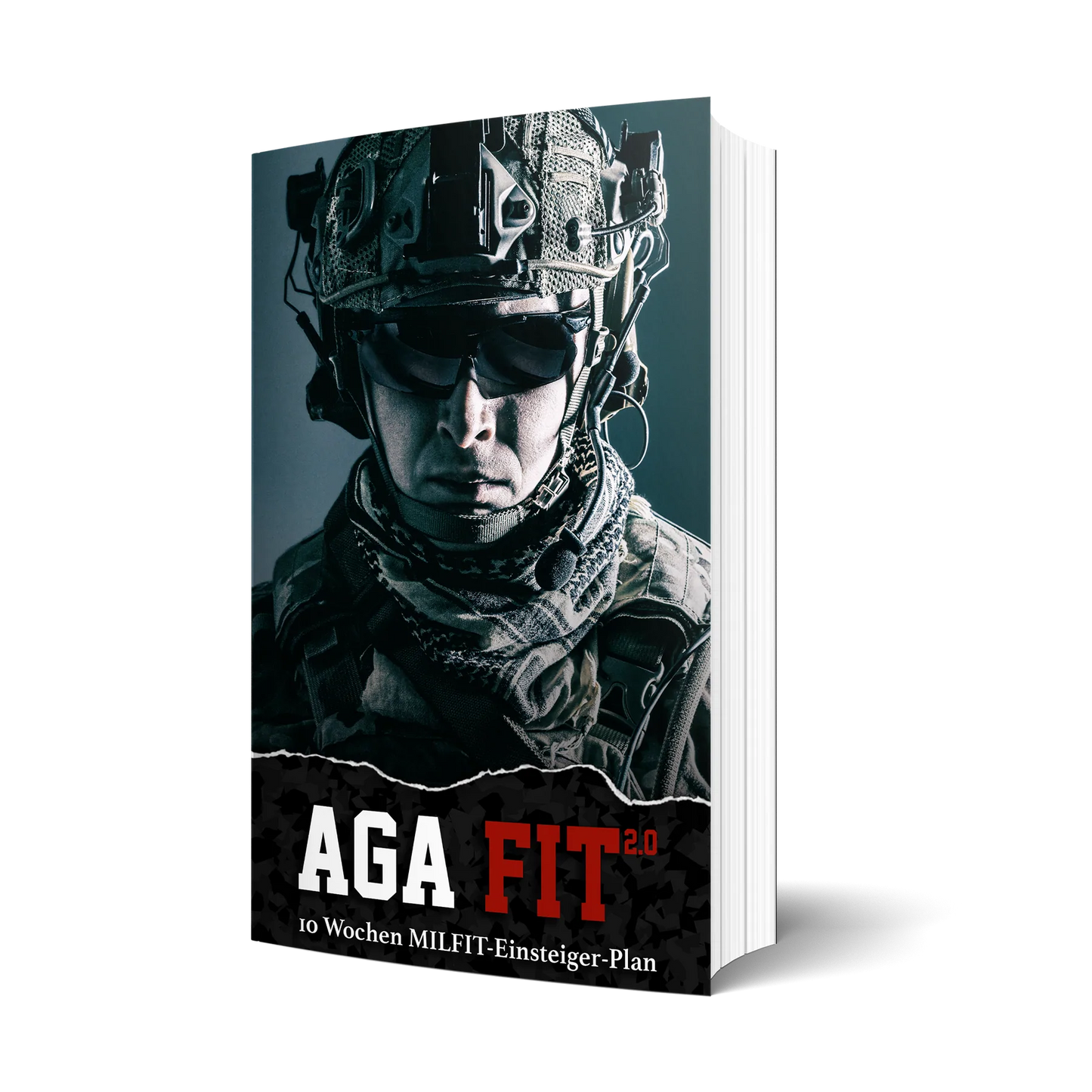 Harjoitussuunnitelma/kuntosuunnitelma/sotilaallinen koulutuskirja 10 viikkoa AGA Fit 2.0