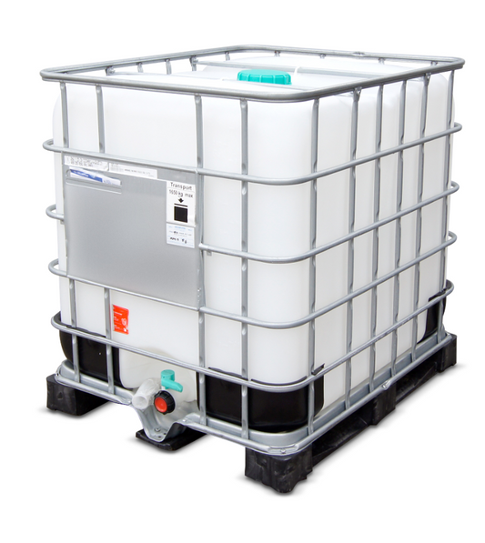 IBC-säiliö - 1000 litraa - muovilava - säiliö - nestesäiliö - välisäiliö - irtotavarasäiliö - ristikkosäiliö - kuljetussäiliö