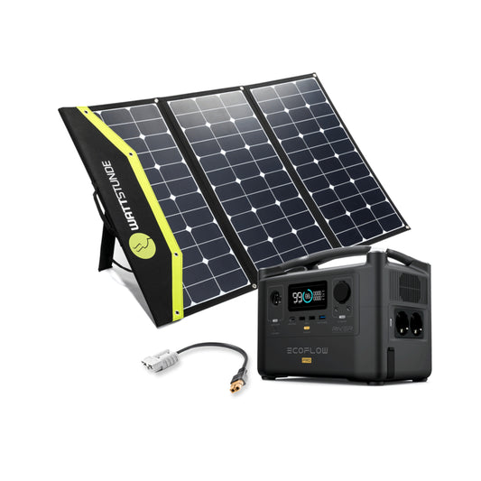 Premium Solar Station 200W, jossa virtavarasto / voimalaitos