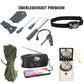 Emergency Backpack Premium - Täydellinen selviytymispakkaus aurinkoradiolla